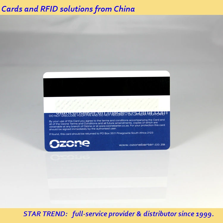 Customized Plastic Signature Card for Name Card Business Card Member Card