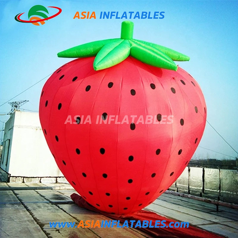 Inflatable Fruit Strawberry Model for Advertising Giant Inflatable Promotion