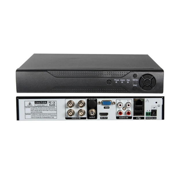 CCTV 4chs 1080n rede Ahd DVR para suporte de câmara Ahd Câmara 4K 4chs