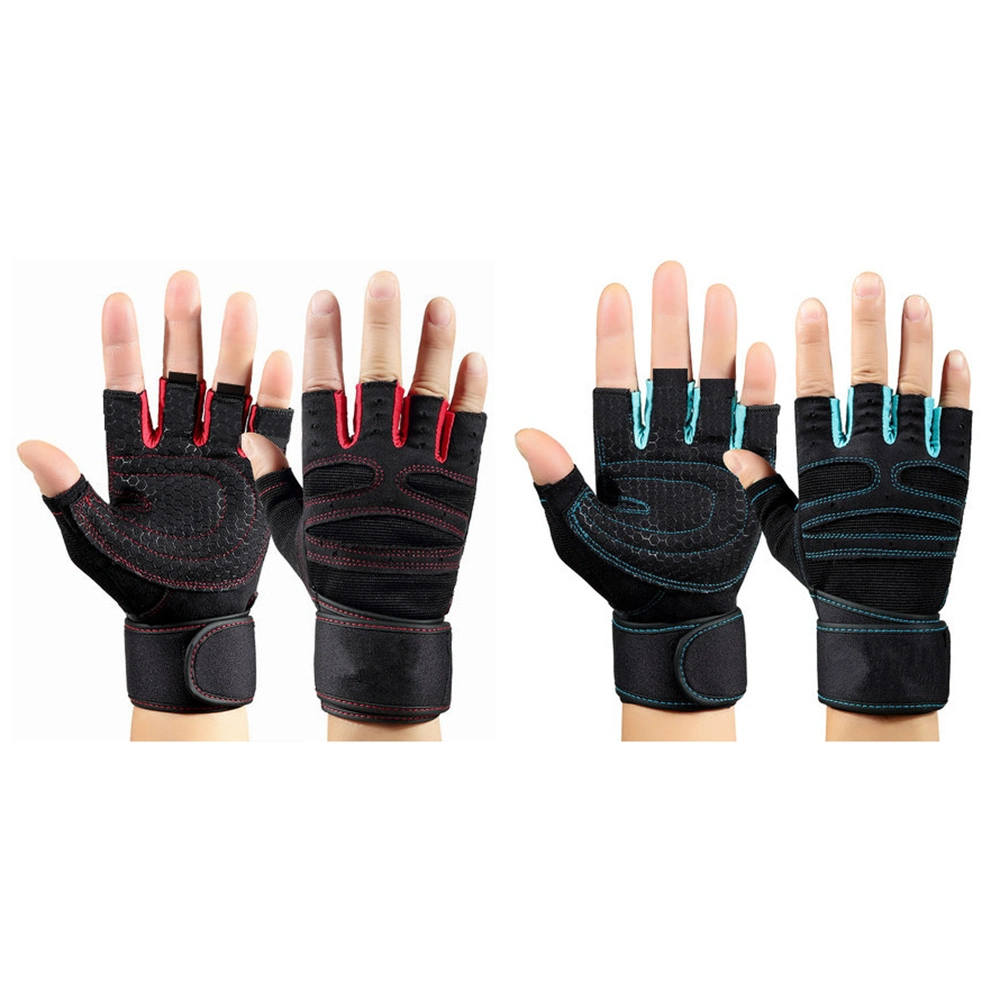 Wrist Strap Non-Slip Sports Unisex Equipment Strength Training Half Finger Breathable Ci25169