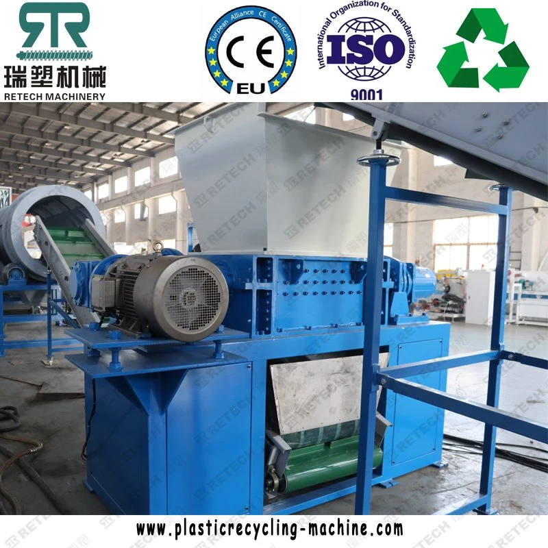 HDPE Blue Drums/PP Pipe/Milk Bottle/Plastic Bottles Crushing Washing Drying System Facility Machine Line with Water Treatment