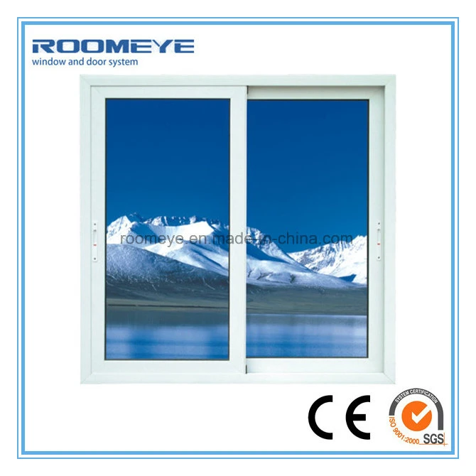 Roomeye PVC Serie 80 Superior Ventana deslizante de UPVC/Ventana de PVC con vidrio Ahorro de energía