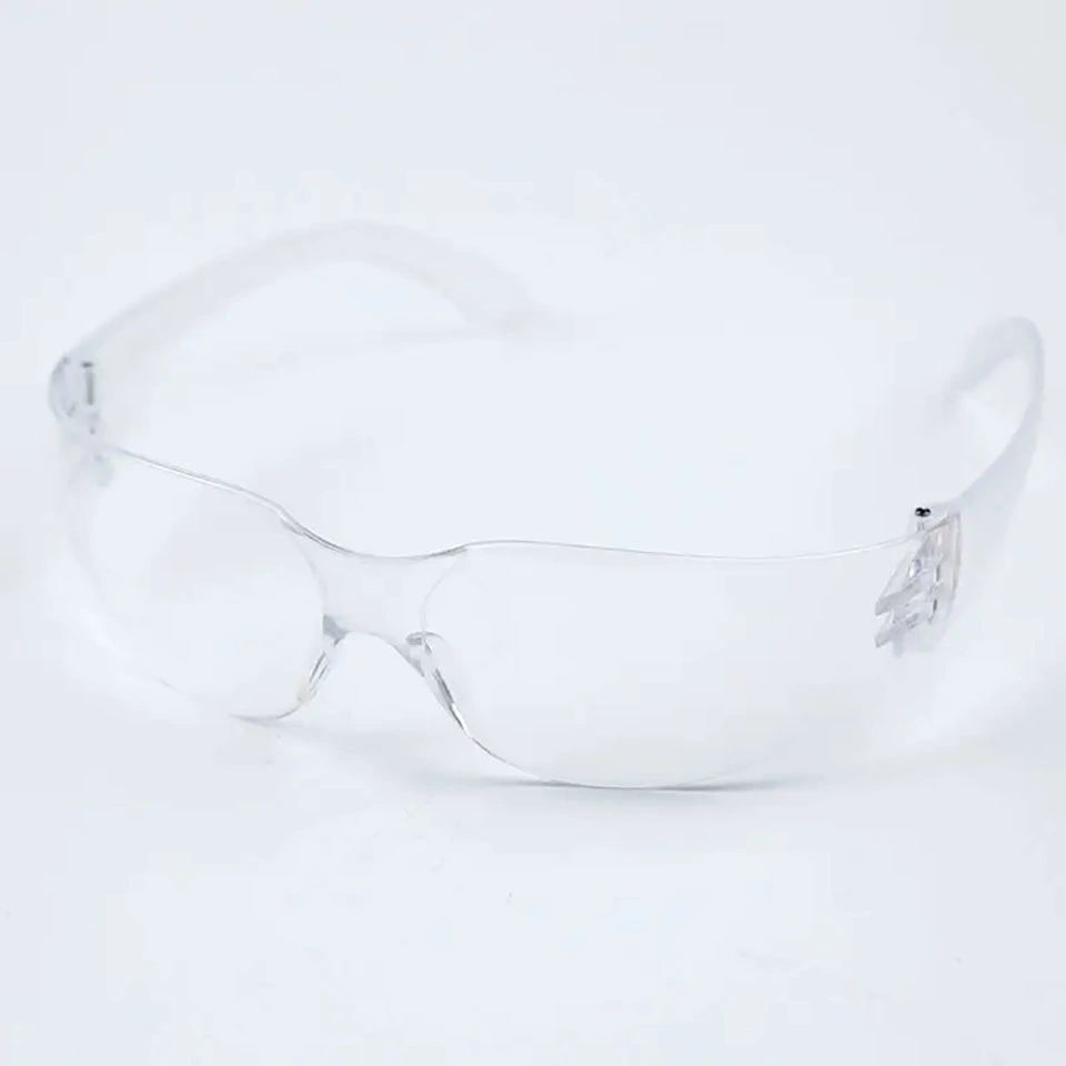 Competitive Price Transparent Plastic Eye Protective Glasses with CE Approved