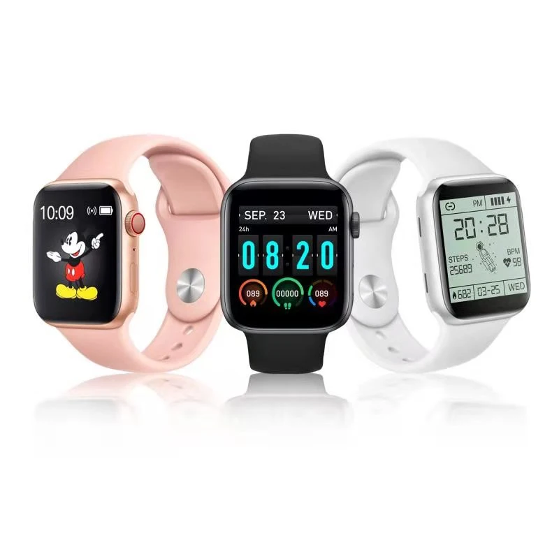 Heißer Verkauf 1,44 Zoll Mehrsprachige Sportuhr mit Call-Funktion Herzfrequenz-Blutdruckmessgerät Schrittanzahl Multifunktions-Smart Watch