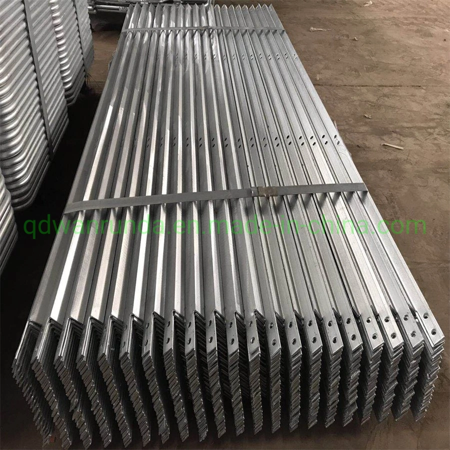 Hot Rolled or Cold Bend Perforated Angle Iron Can Design Different Shape of Holes