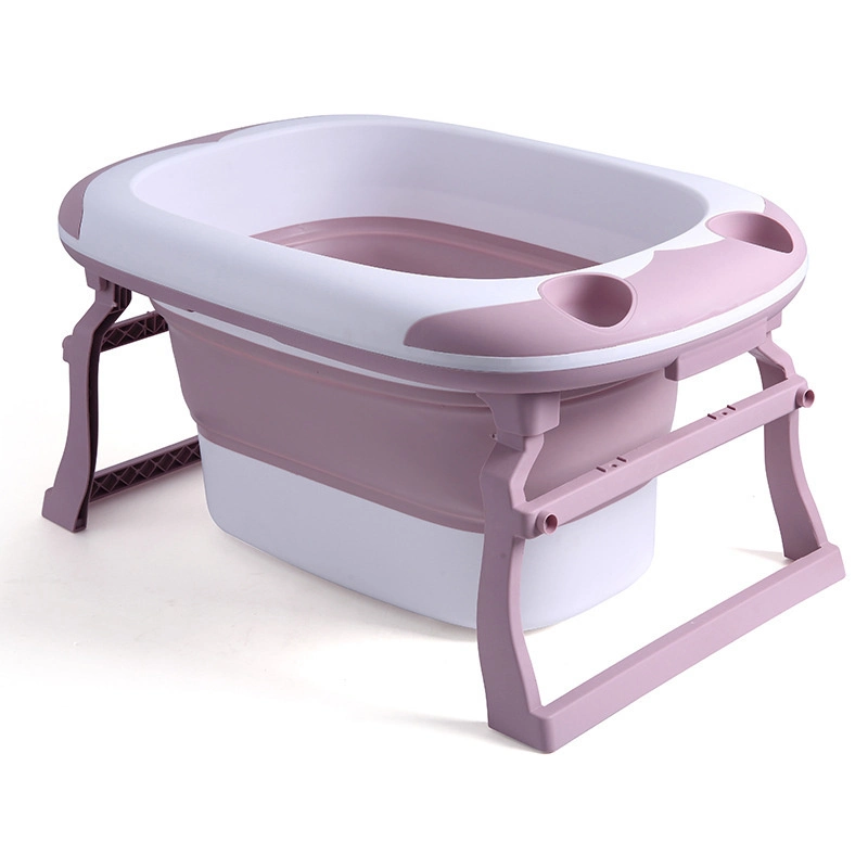 Baignoire bébé pliable nouveau style d'une baignoire Salle de bain en plastique Général Baril pour les enfants