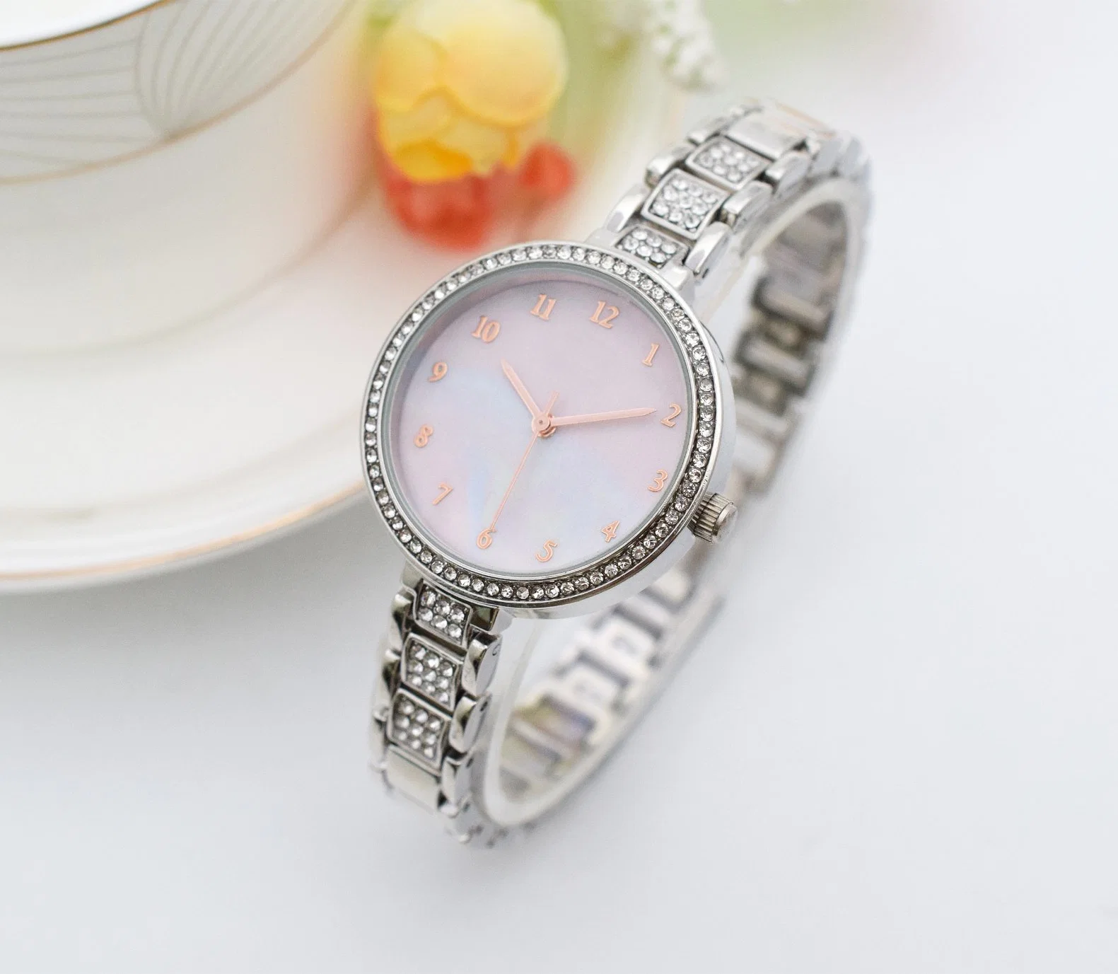 Custom Watch Geschenk Uhr Quarz Watch Fashion Watch Lady Promotional Uhr Alloy Günstige Uhr
