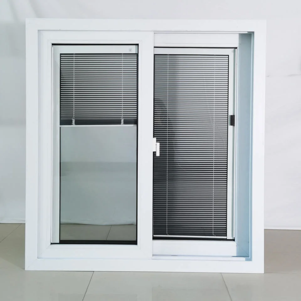 Modernas ventanas deslizantes de aluminio de doble acristalamiento