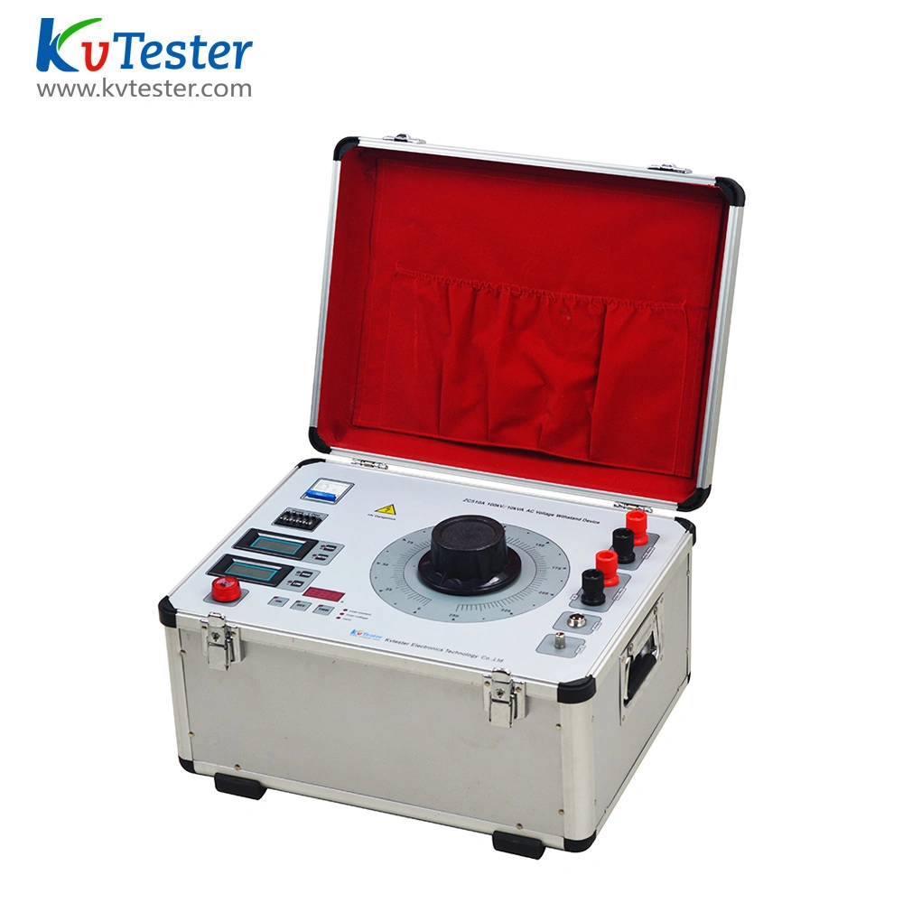 China Leading Manufacture Kvtester Supplied Power Electric Testing Instrument Transformer Tester Operation Cabinet