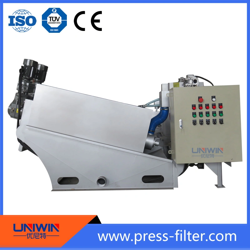Wastewater Treatment Automatic Sludge Dewatering Screw Press with Good Price