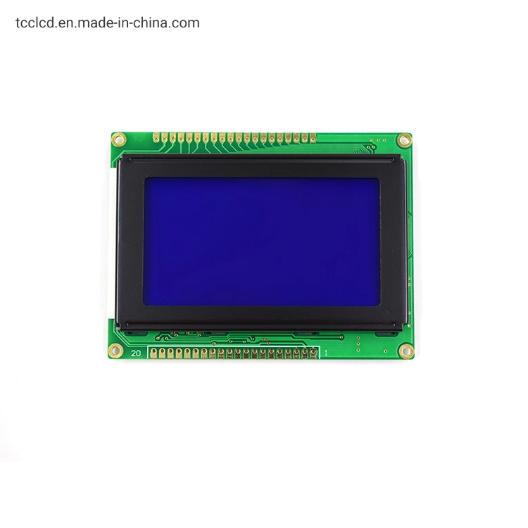 128X64 Chinese Fonts Monochrome Module LCD Display Screen