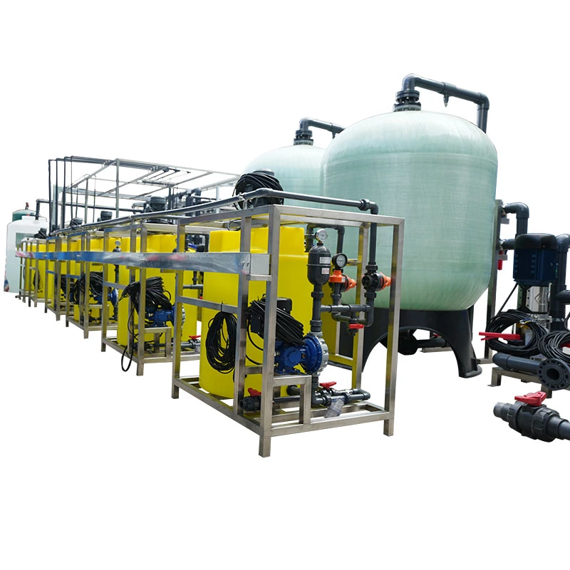 High-Efficiency Reverse Osmosis Water Purification Filter Industrial Water Filtration Equipment Treatment RO Plant for 20 Tons/Hour Production