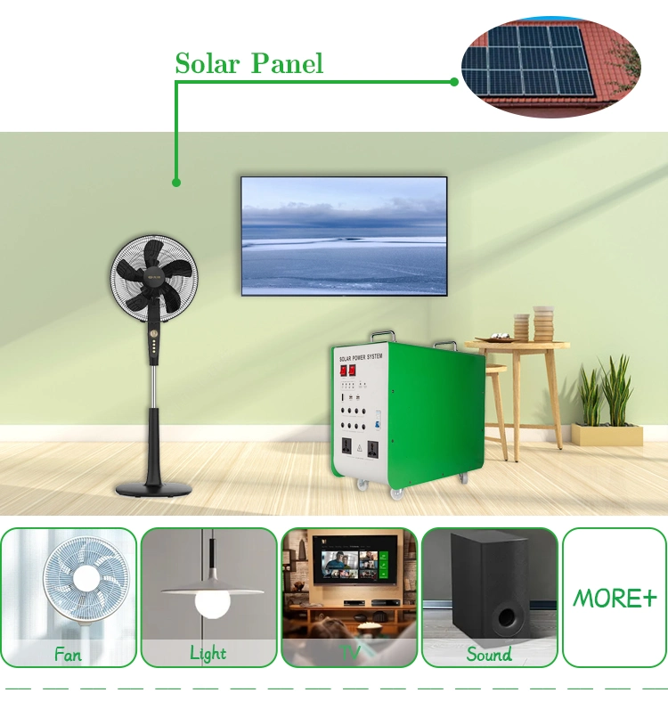 Fabricante profesional de 12 años de 300W a 500W 1000W fuera de la red del sistema de energía fotovoltaica solar cargador para Celular