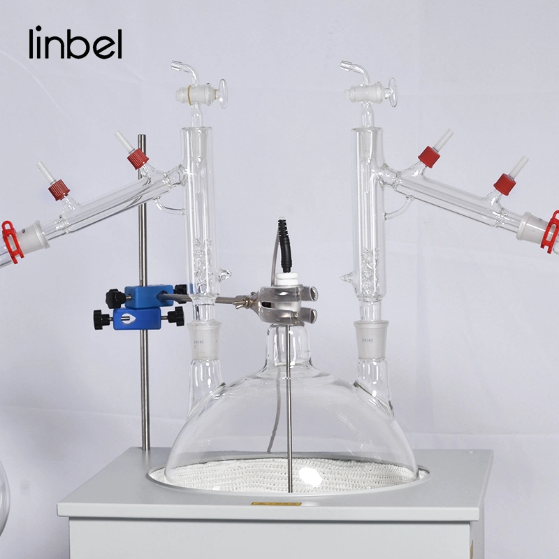 Lab 10L Short Path Distillation Turnkey with Heating Mantle Chiller and Pump