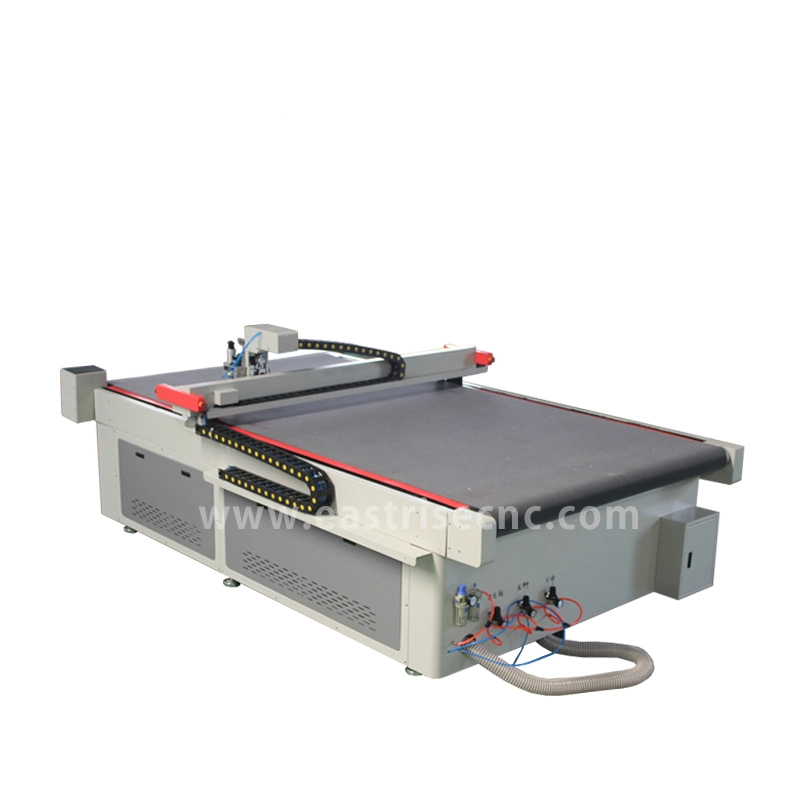 Leather CNC Floor Printed Carpet Coil Mat Fabric Curtain PVC Rubber Yoga Mat Oscillating Knife CNC Cutter Cutting Machine