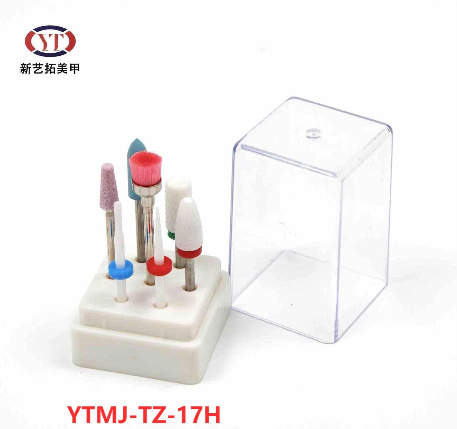 Ytmj-Tz-17h High Quality Ceramic Nail Drill Bits Set Manicure Pedicure Burr File Electric Grinding Bit