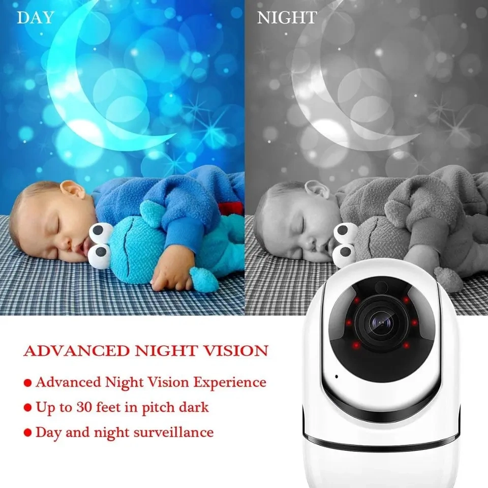 The New Listing Wireless PTZ CCTV Mini Care Cam Security WiFi Camera Tracking