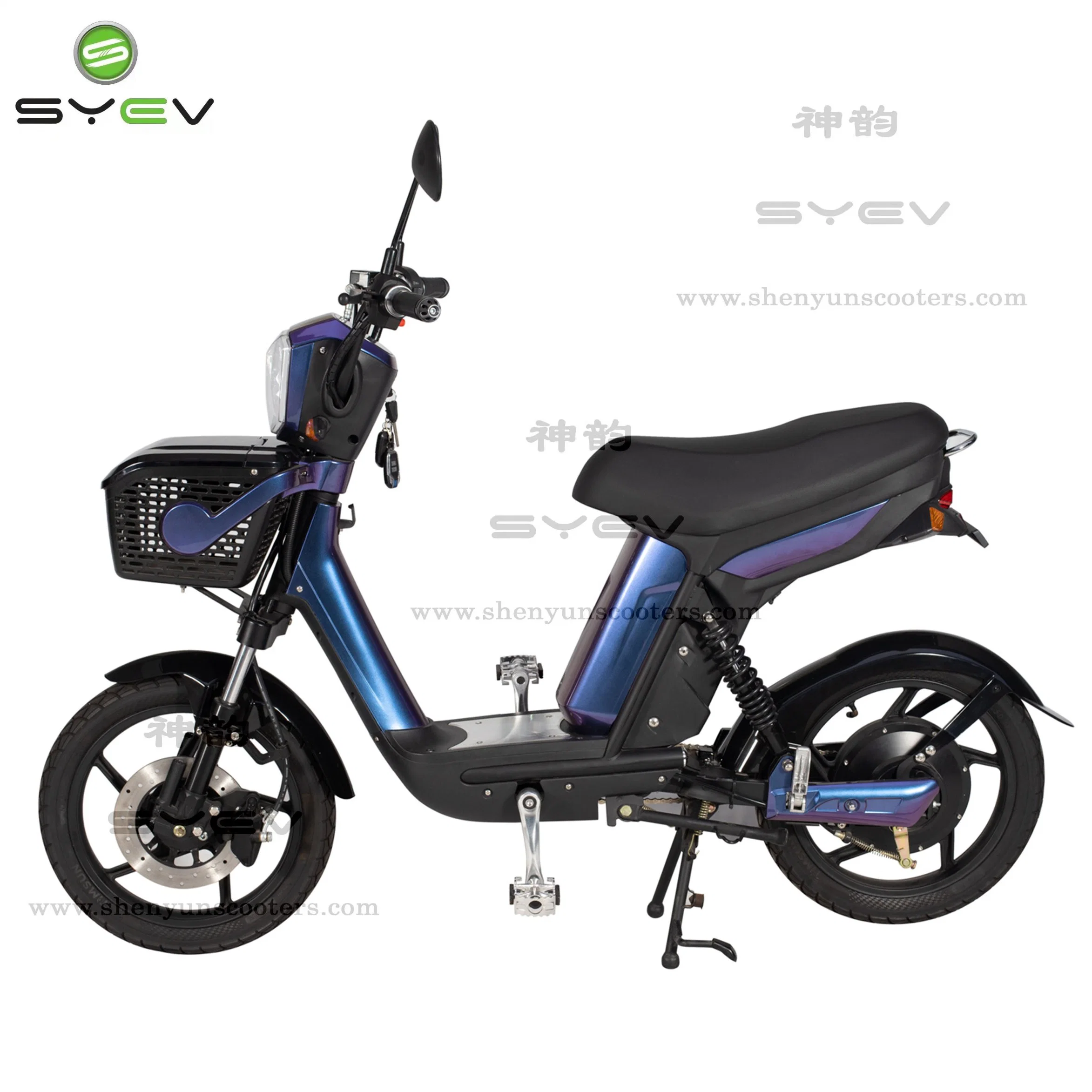 Hot Sale CE/EEC/Coc Fashionable Padel Assist Electric Mobility Scooter with Disc Brake