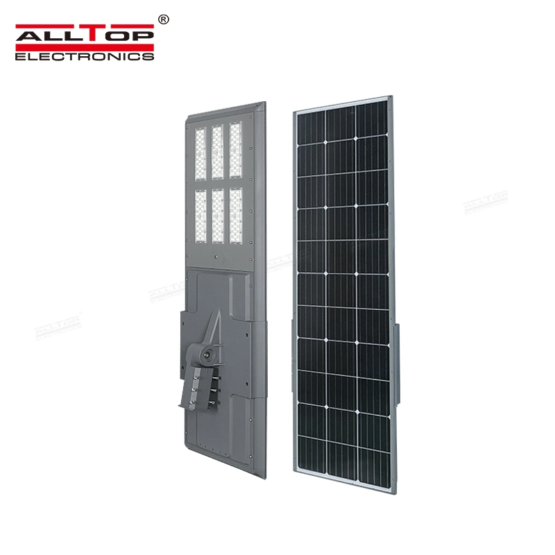 Alltop IP65 Resistente al agua de calidad al aire libre SMD 200 W integrado todos en una calle LED lámpara solar