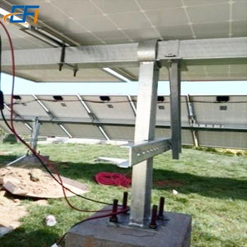 Solar Steel Structure Ground Steel Anchor Pole Solar Ground Mounting Brackets System