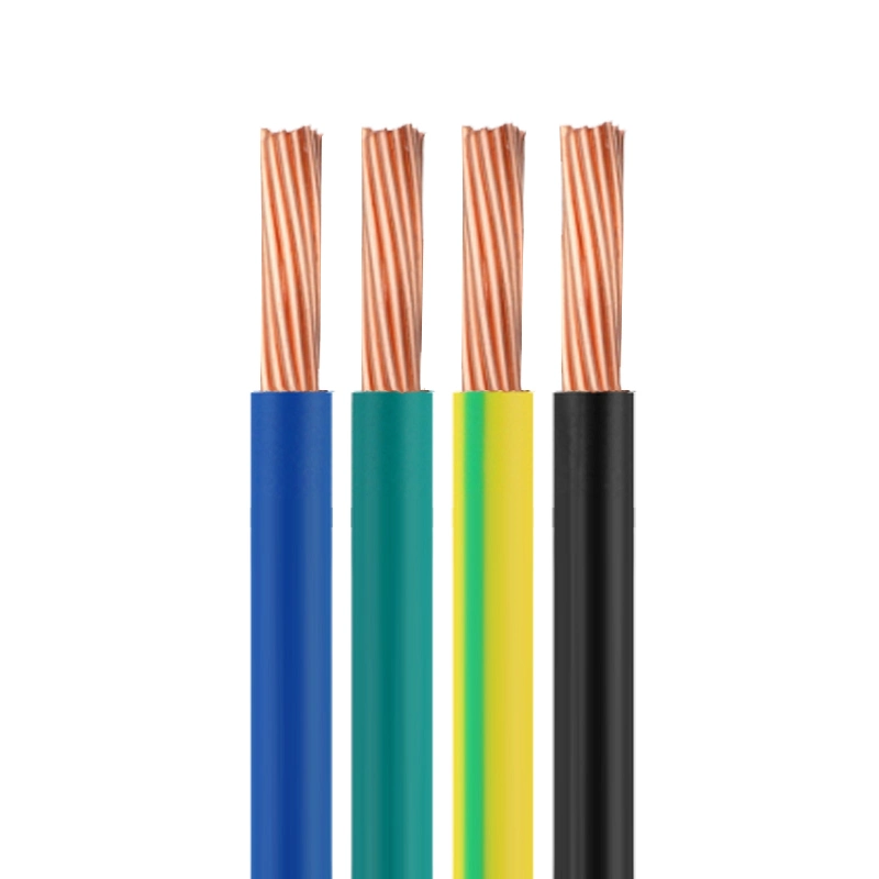 Wholesale/Supplier Electrical Wire Color Code PVC Insulated 10 12 14 Gauge Single Core Copper Wire UL10070