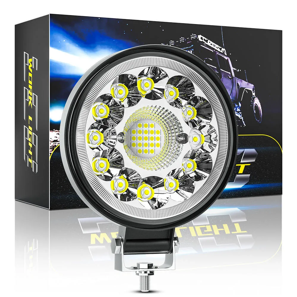 Spot Combo Round LED Work Light 3030 for Truck Tractor SUV 4WD