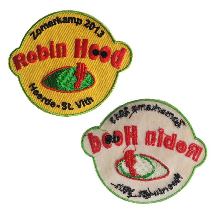 Customized Logo Fashion Patch Embroidery Patches /Embroidery Badge Fabric (Yb-HD-158)