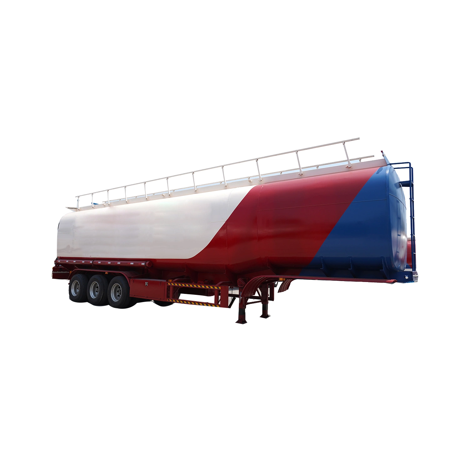 3 Achse 45000L Öl Semi Fuel Tankwagen Anhänger für Methanol Verkehr