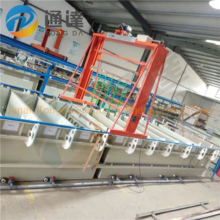 Chemical Nickel Plating Machine Automatic Zinc Nickel Plating Line From Linyi for Zinc Nickel Copper Gold Coating