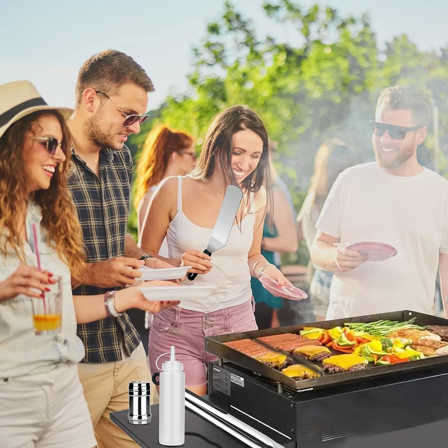 BBQ Griddle Accessories Cooking Kit