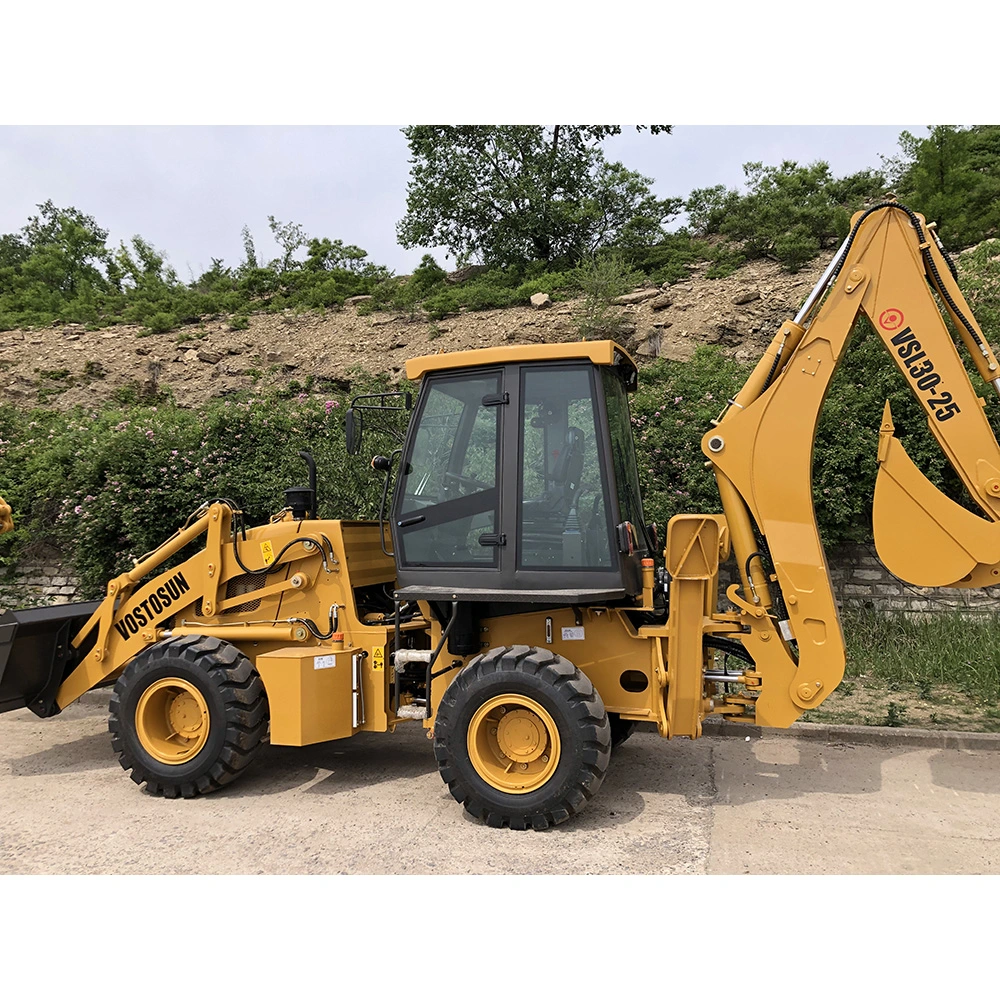 Multifunction Wheel Backhoe Loader Large and Mini Front End Loader for Sale