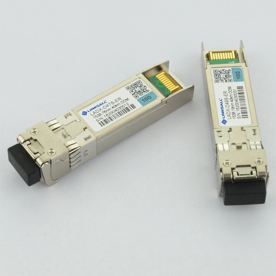 Avago DWDM-SFP10g-39.76 Compatible 10g DWDM SFP+ 100GHz 1539.76nm 40km Dom LC SMF Transceiver Module