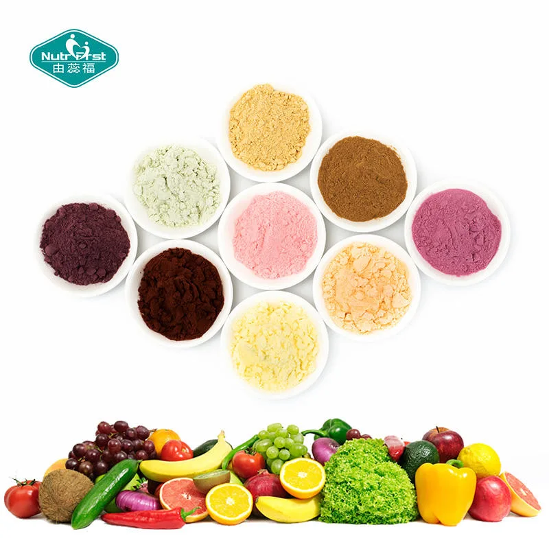 التوت البري فلانر مجفّف مجفّف فواكه الفراولة ماء Soluble Extract Powder