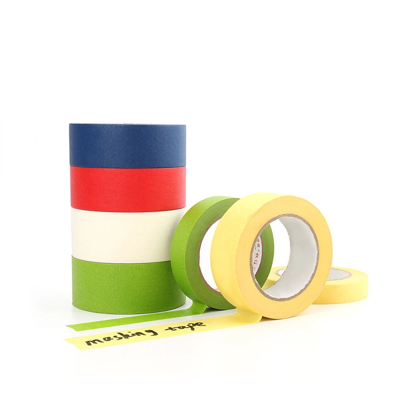 Car Painting Rubber Glue Crepe Paper Masking Tape