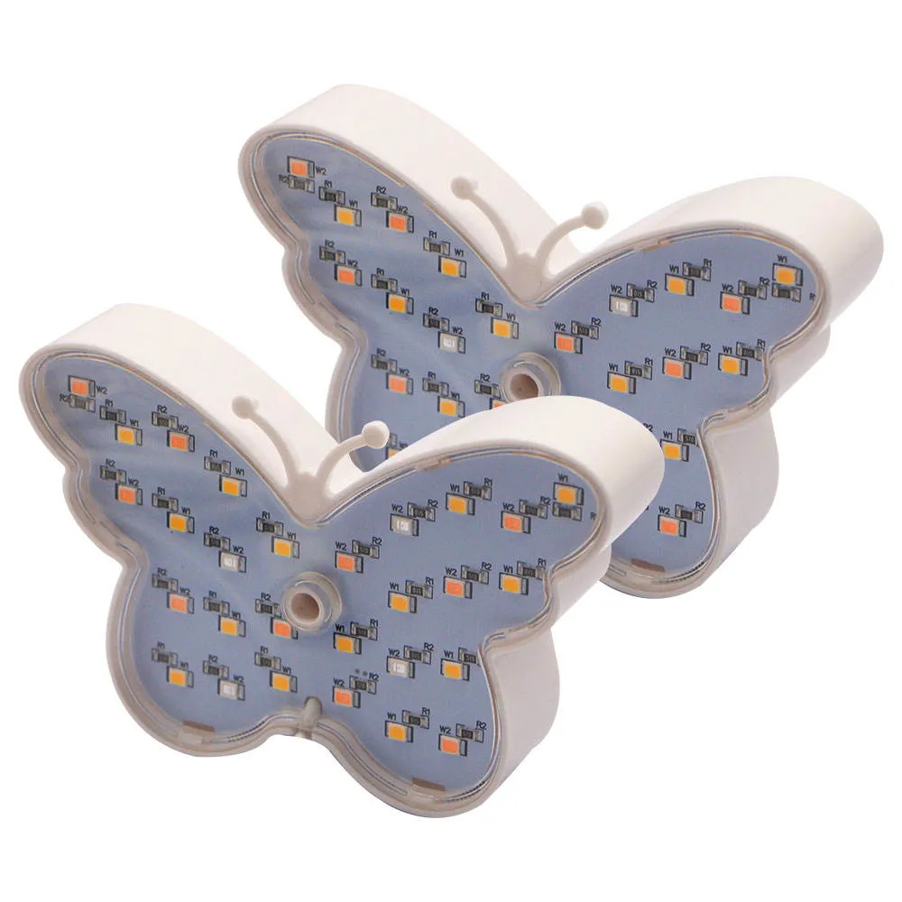 Lindo LED Mariposa crecer la planta de luz para la floricultura y decoración.