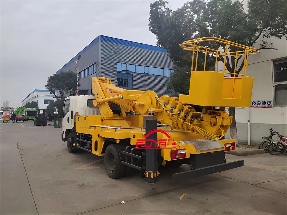 Jmc 18 Meters 4X2 18m Aerial Working Hydraulic Rising Platform Truck