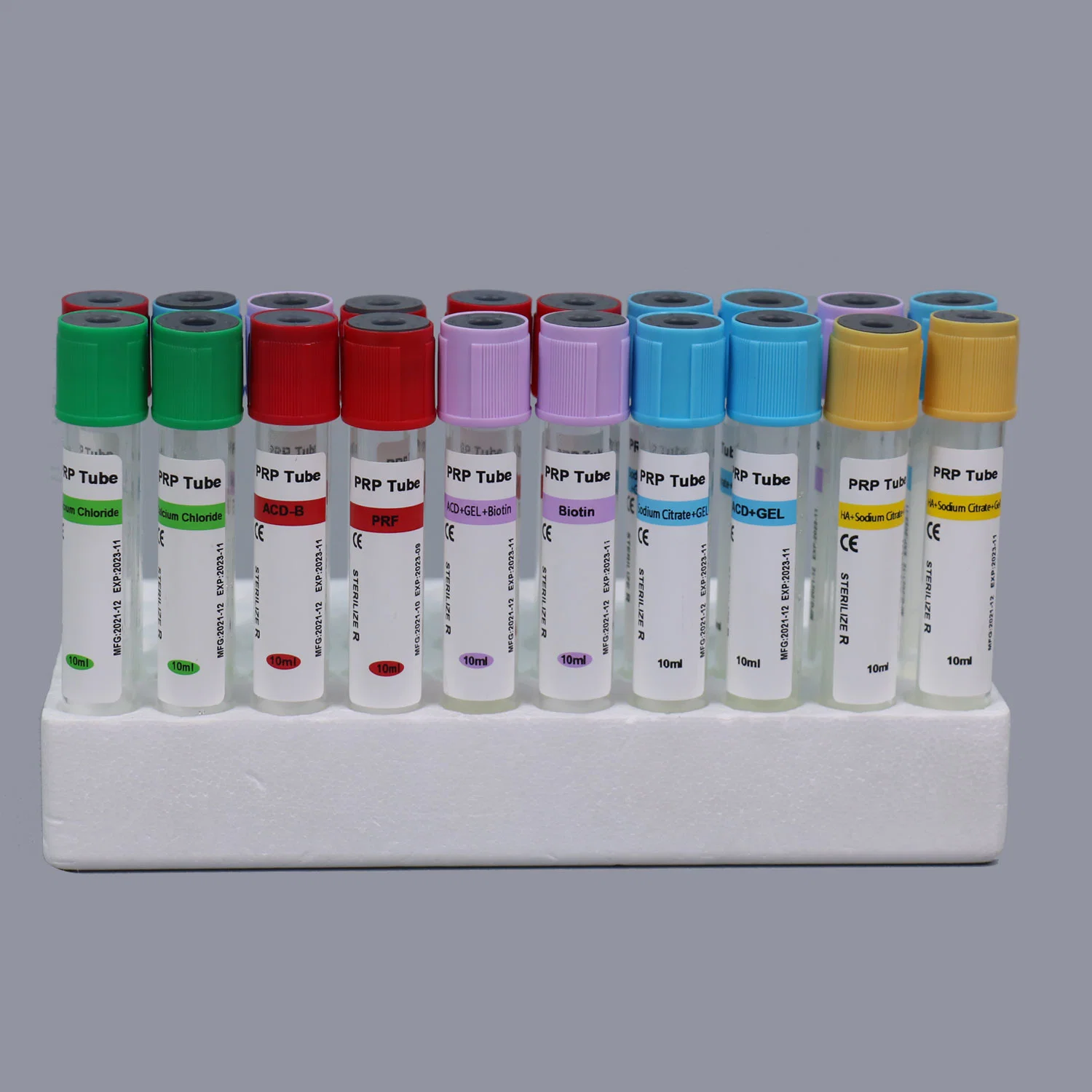 Siny Medical Platelet Rich Plasma Blood Collection Tube Prp Kit Prp-Rohr