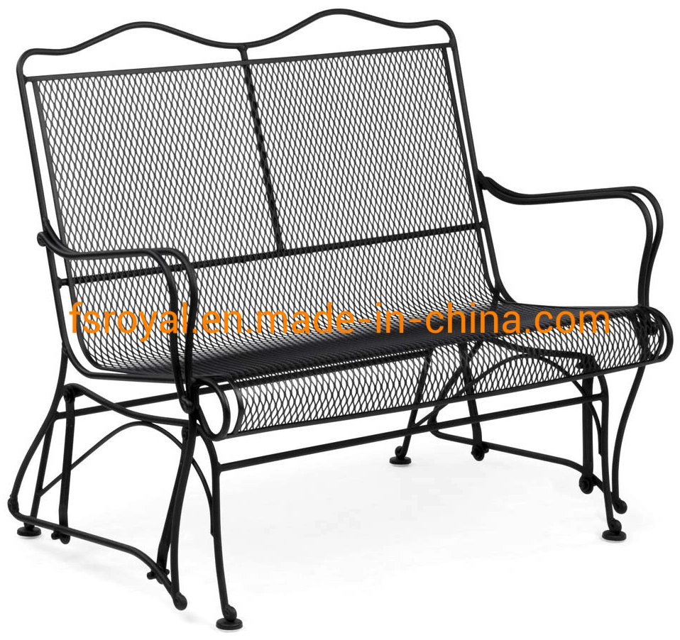 Wholesale/Supplier Outdoor Leisure Patio Resort Hotel Restaurant Balcony Steel Mesh America Bistro Chair Furniture