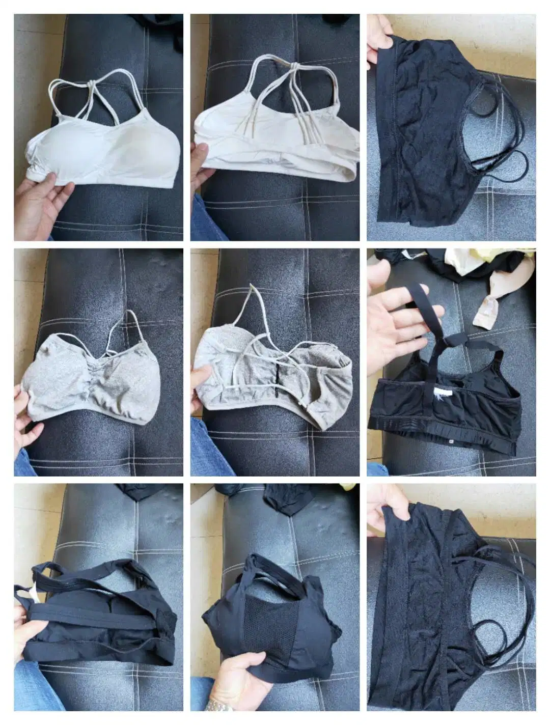 Used Clothing Women Sexy Fashion Seamless Custom Sports Bra Used Clothes