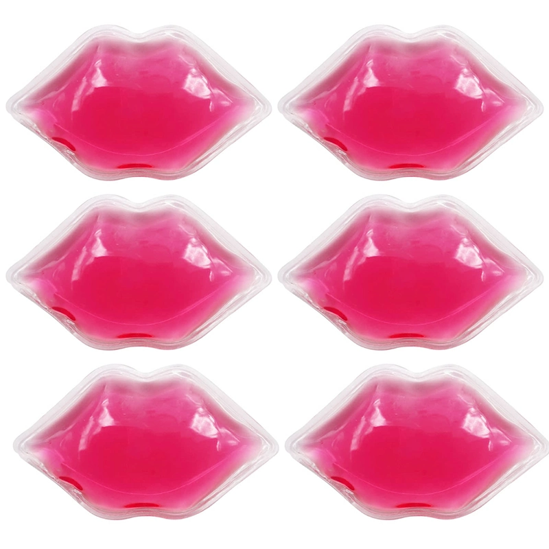 Custom petit bloc de gel Cool lèvres compresse froide pour la lèvre de la chirurgie de l'enflure des refroidisseurs à lèvre de la glace Pack de gel