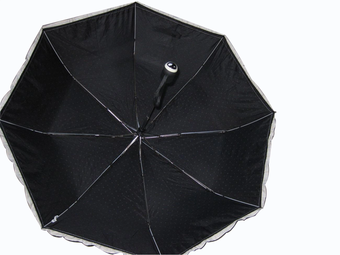 21inch Auto Open Manual Close 3 Folding Umbrella (3FU003)