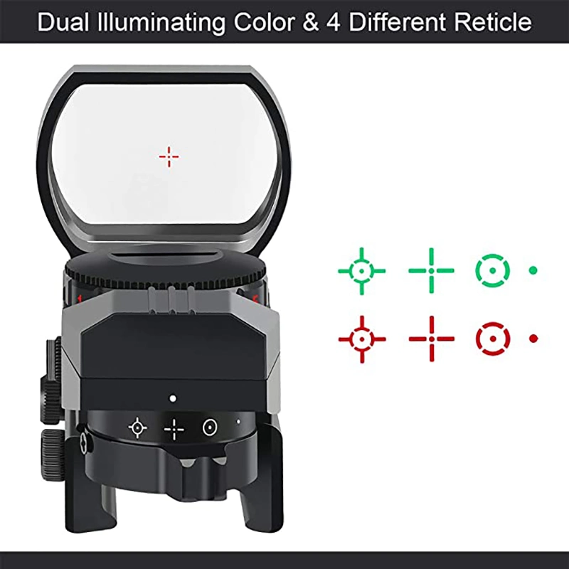 High-Visibility Red Laser Sight for Rapid Target Acquisition