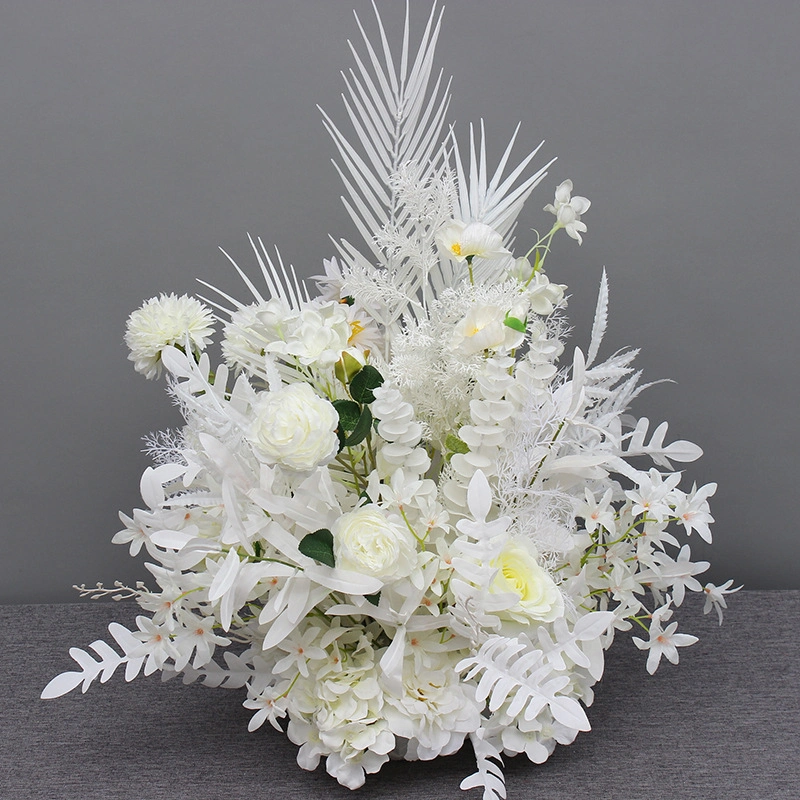 Цветочный расстановка центроков для настольного свадебного украшения искусственный цветок бегун