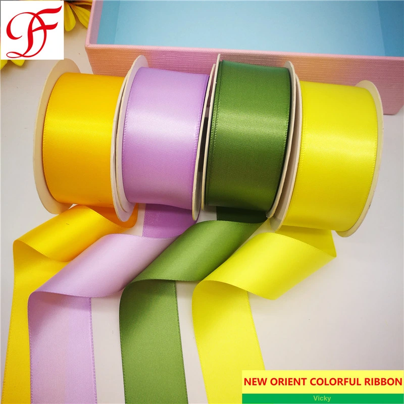 Polyester Grosgrain Sheer Organza Satin Edge Double Face Satin Ribbon Gingham Petersham Taffeta Ribbon Present/Gift for Christmas Gift Box/Wrapping