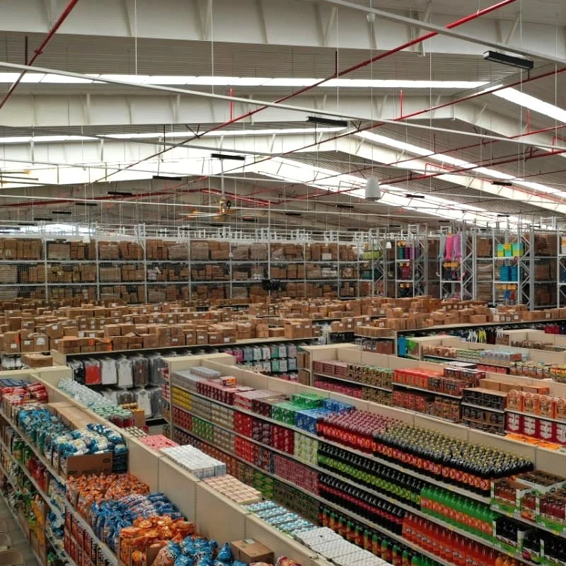 Costa Rica supermarché avec conception économique de structure en acier préfabriqué