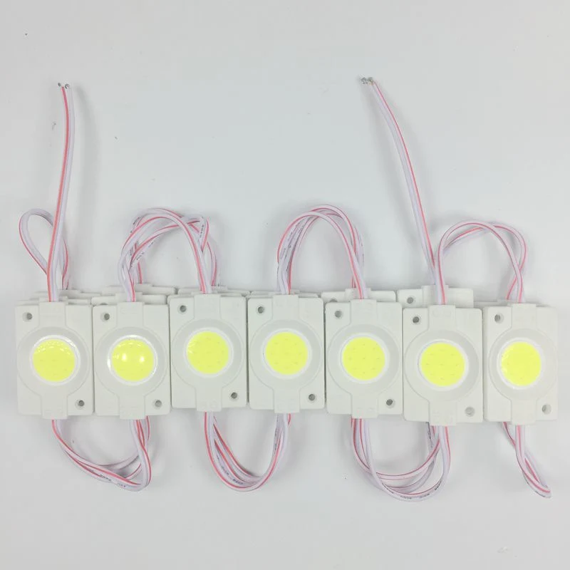 DC12V LED COB Round Modules 2.4W/LED Ultra Bright Advertising Light IP65 Waterproof LED Sign Backlight