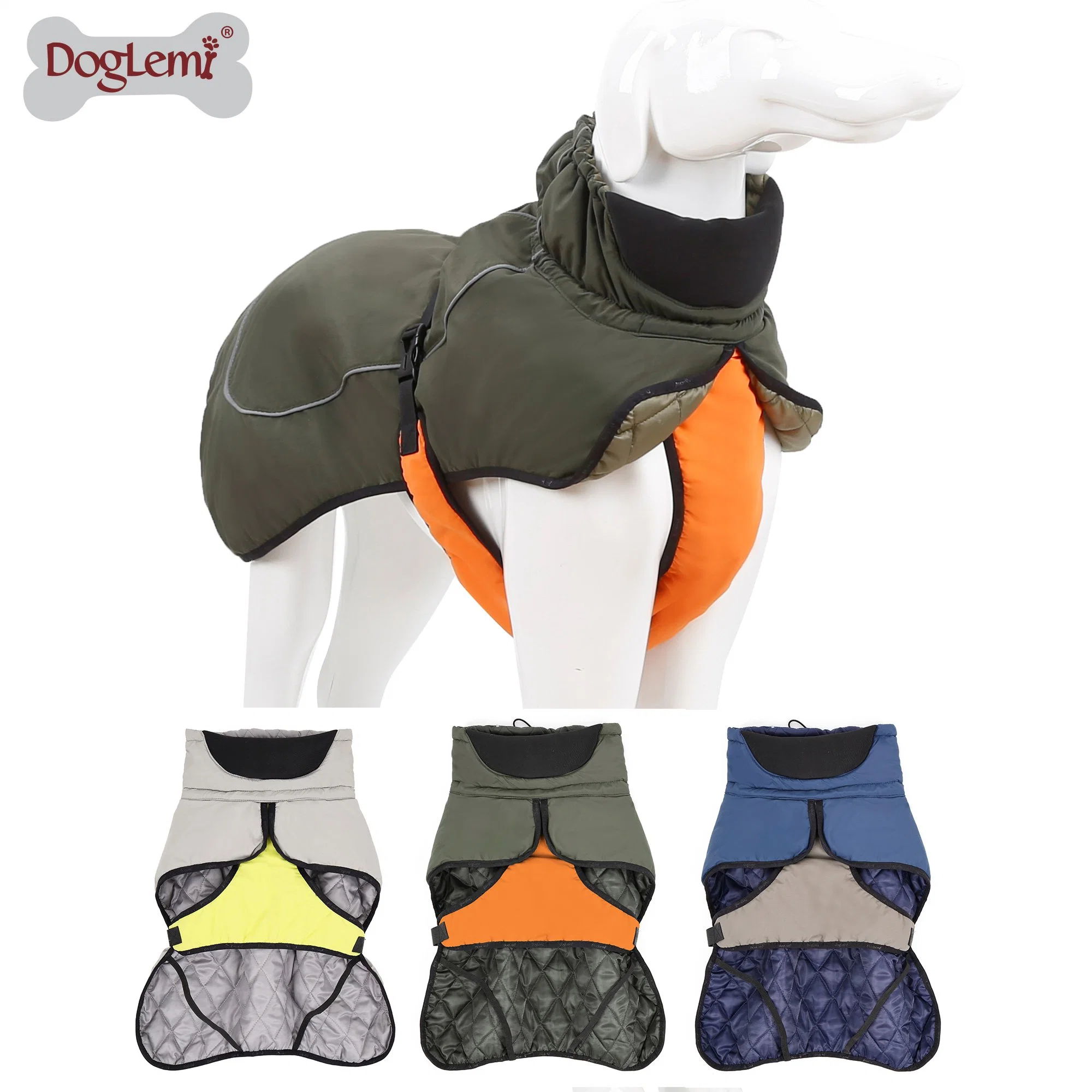 Veste rembourrée pour chiens