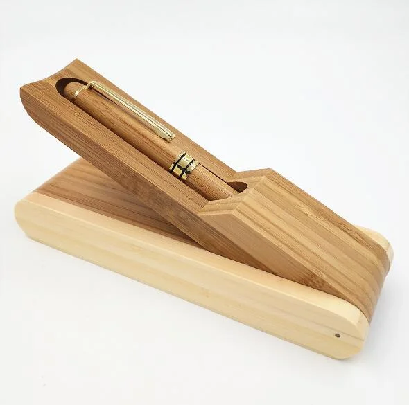 Retailing Maple Rosewood Bamboo Wooden Pens with Gift Box