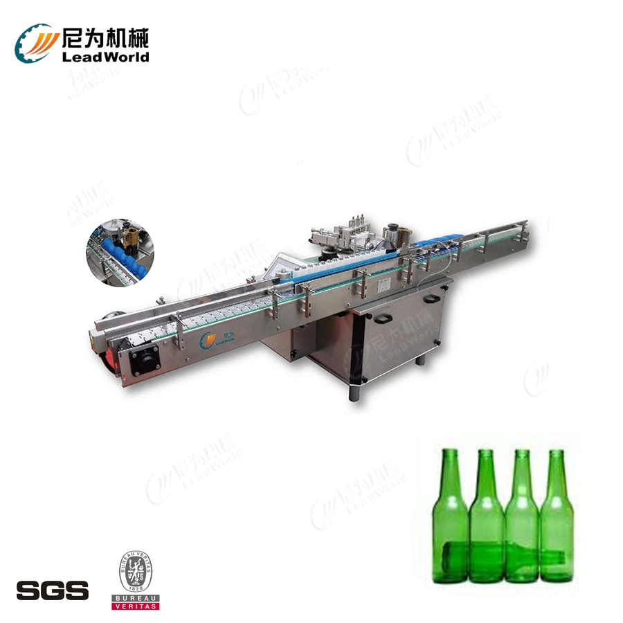 Glass Bottle Paper Label Labeling Machine/Wet Glue Labeling Machine for Red Wine Bottle