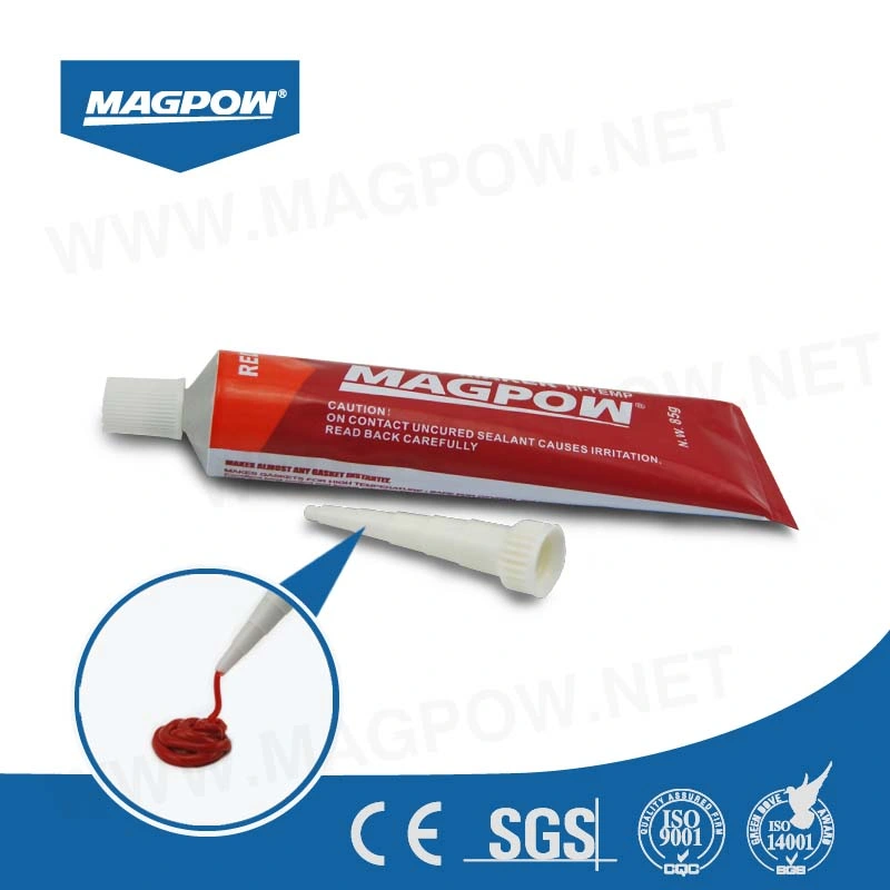 Magpow Mpb106 85g/Set Red Color High Grade Acetic Silicone Sealant Gasket Maker for Auto